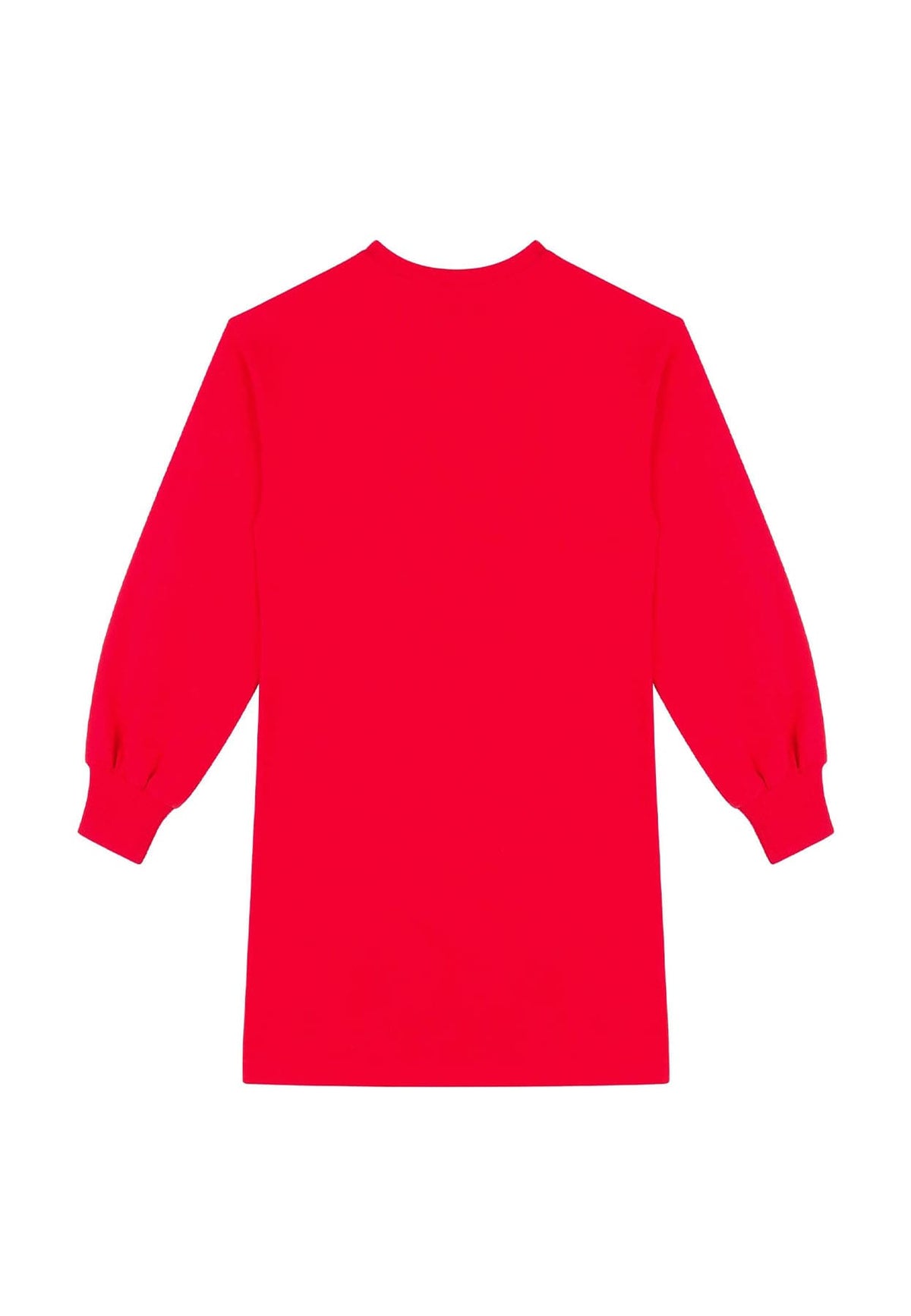 Vestito bambina Moschino Kids rosso in cotone