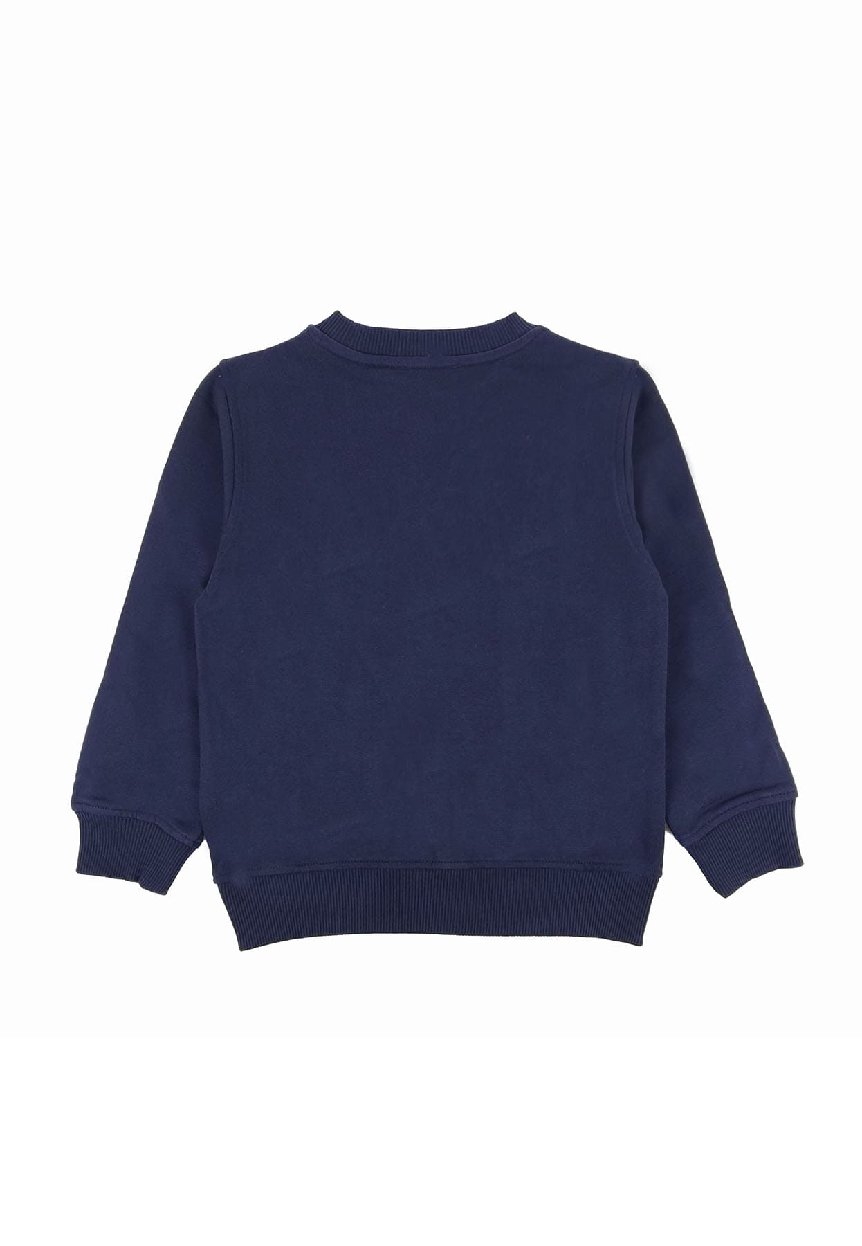 Felpa bambino Moschino Kids blu in cotone