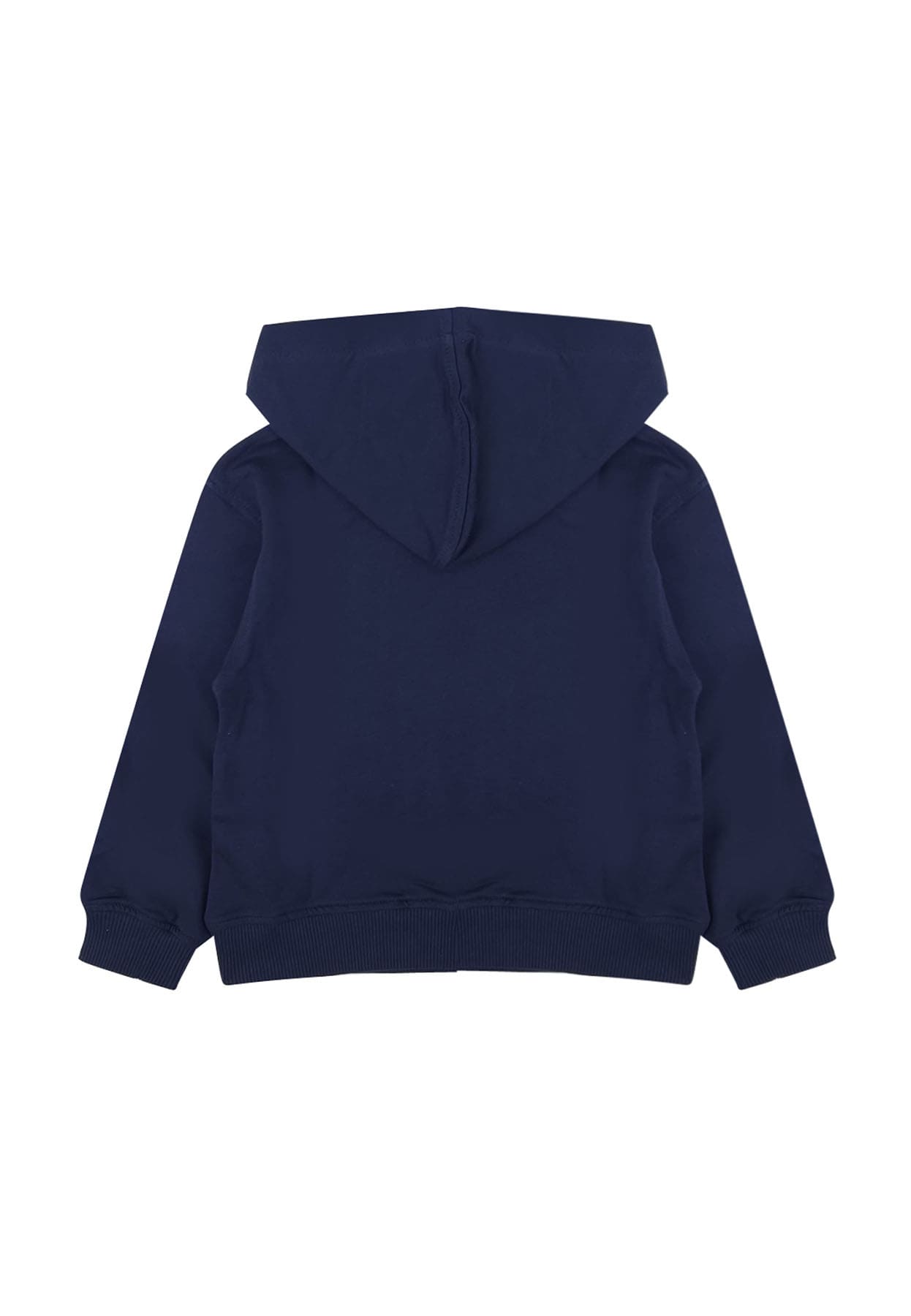 Moschino Kids felpa blu bambino in cotone