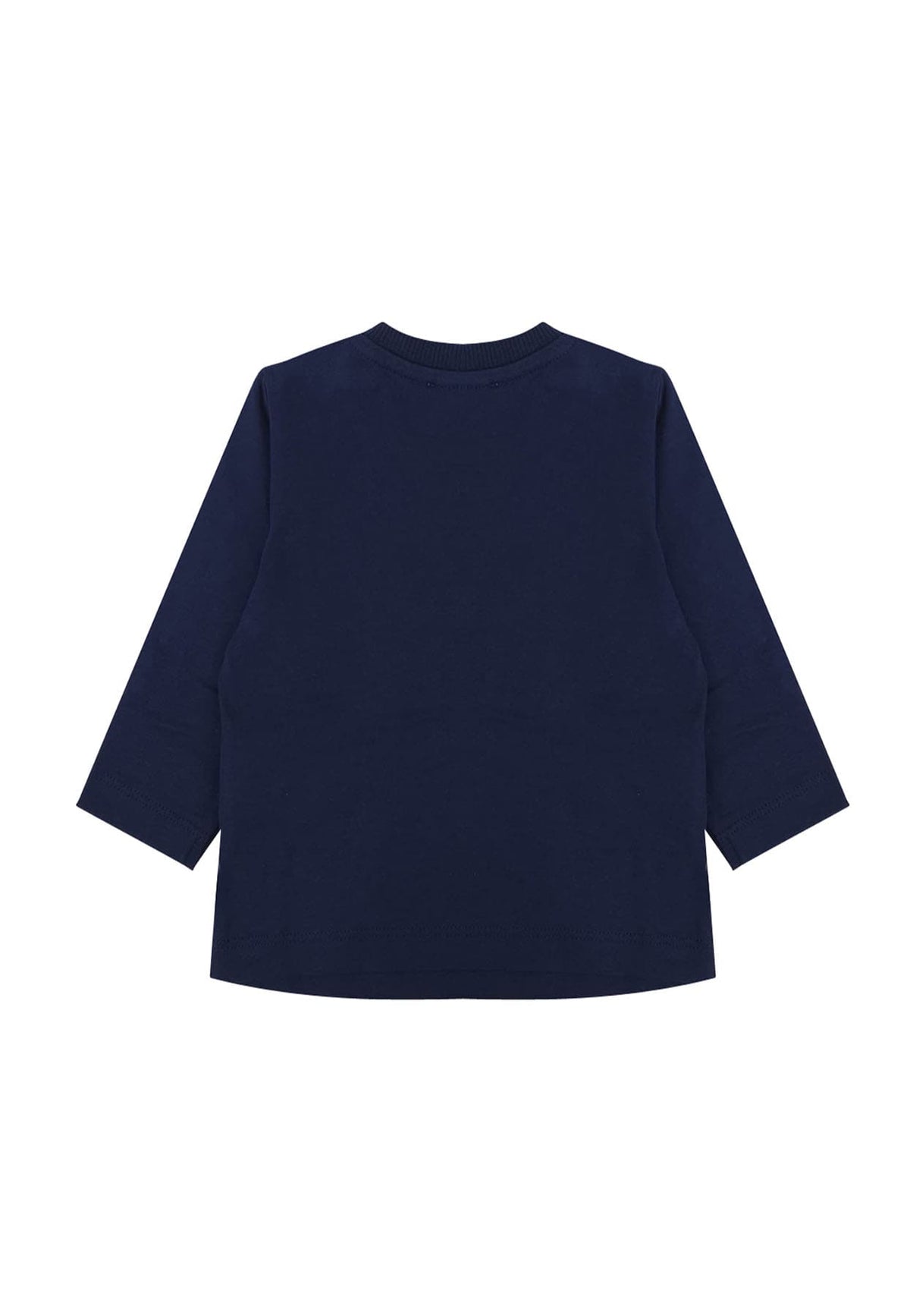 Moschino Kids t-shirt blu neonato in cotone