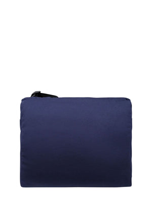 Borsa fasciatoio Moschino Kids neonato blu in cotone