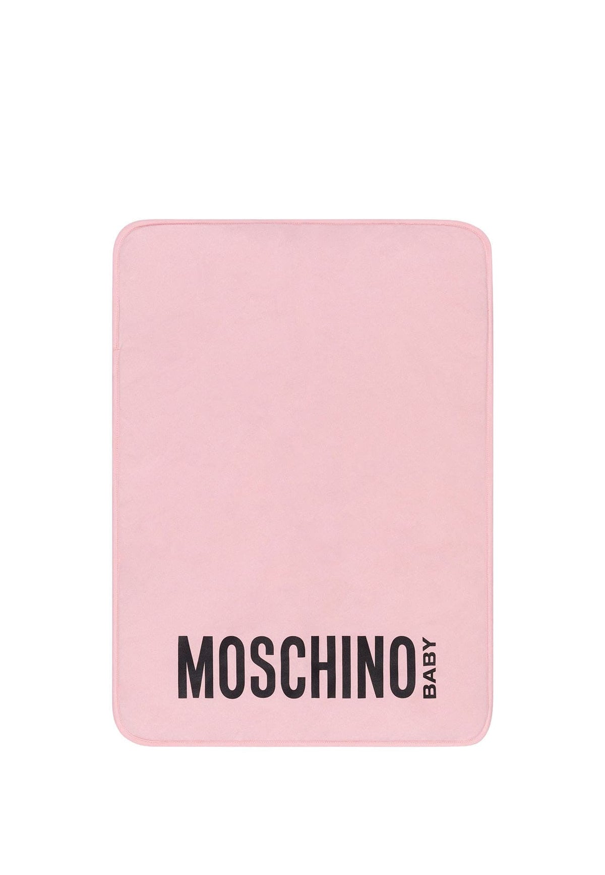 Borsa fasciatoio Moschino Kids neonata rosa in cotone