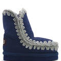 Stivaletti Eskimo bambina Mou kids blu in pelle scamosciata