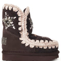 Sativaletti Eskimo bambina Mou kids marroni in pelle scamosciata