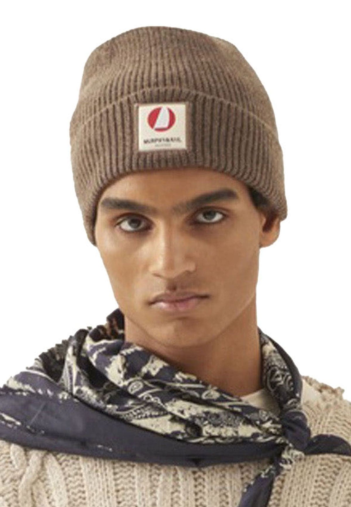Cappello unisex marrone Murpy&Nye in viscosa