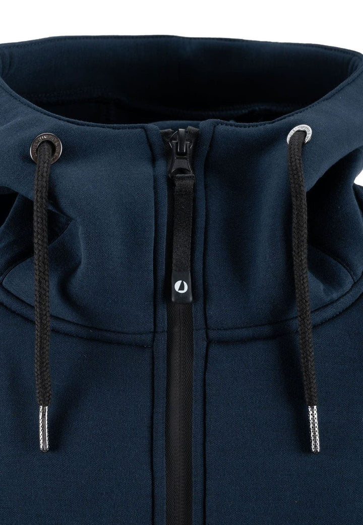 Felpa con cappuccio blu uomo Murphy & Nye in tessuto tecnico