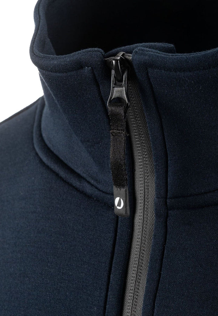 Felpa collo alto blu uomo Murphy & Nye in tessuto tecnico