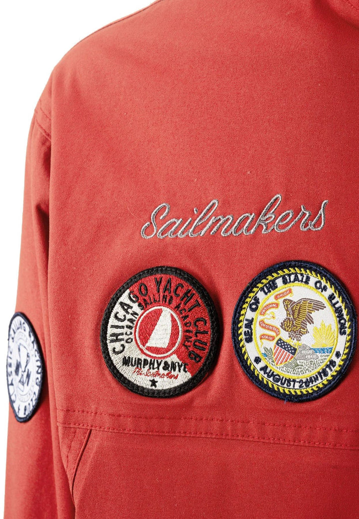 Giubbino bomber rosso uomo Murphy & Nye in nylon