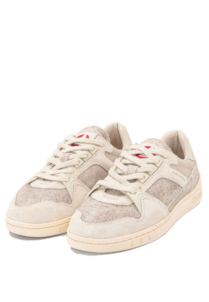 Sneakers unisex beige Murphy&Nye in pelle scamosciata