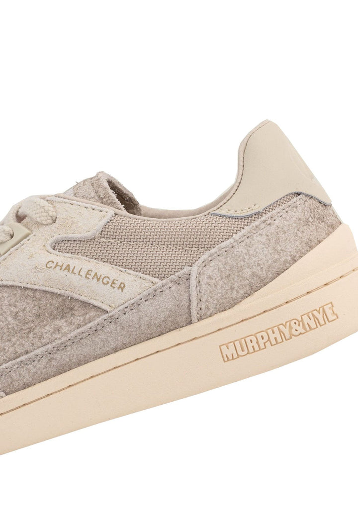 Sneakers unisex beige Murphy&Nye in pelle scamosciata