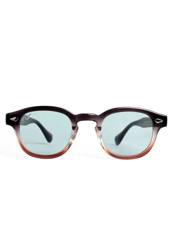 Occhiali unisex Berlino wood azzurro OS SUNGLASSES