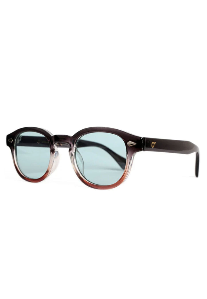 Occhiali unisex Berlino wood azzurro OS SUNGLASSES