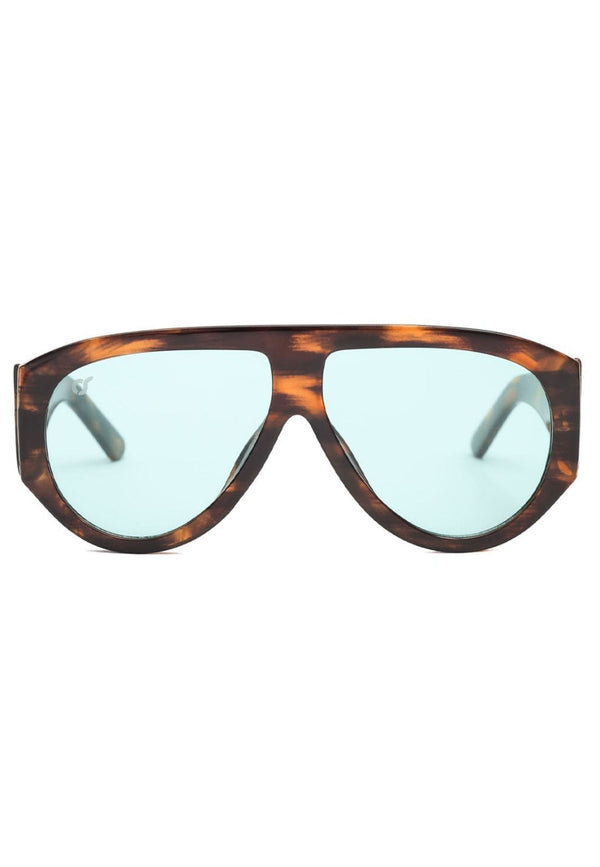Occhiali Venezia havana blu unisex Os Sunglasses