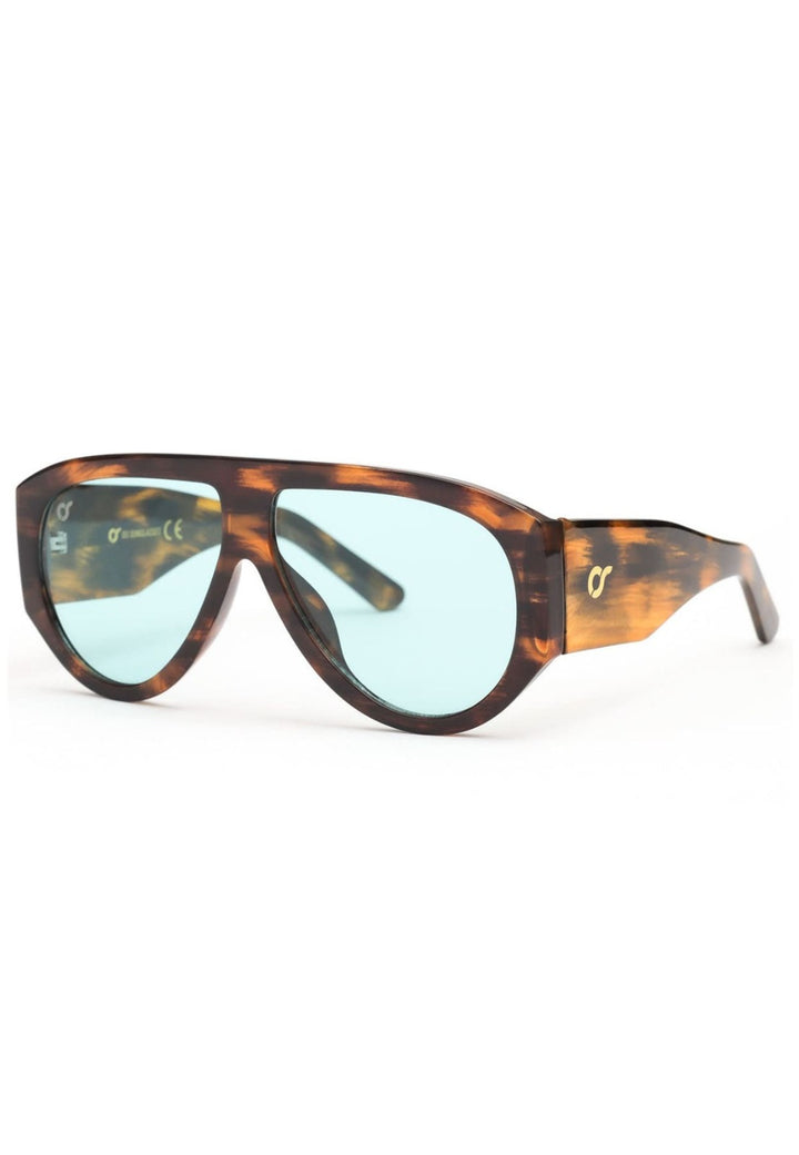 Occhiali Venezia havana blu unisex Os Sunglasses