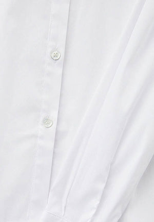 Camicia bambina Patrizia Pepe bianca in cotone