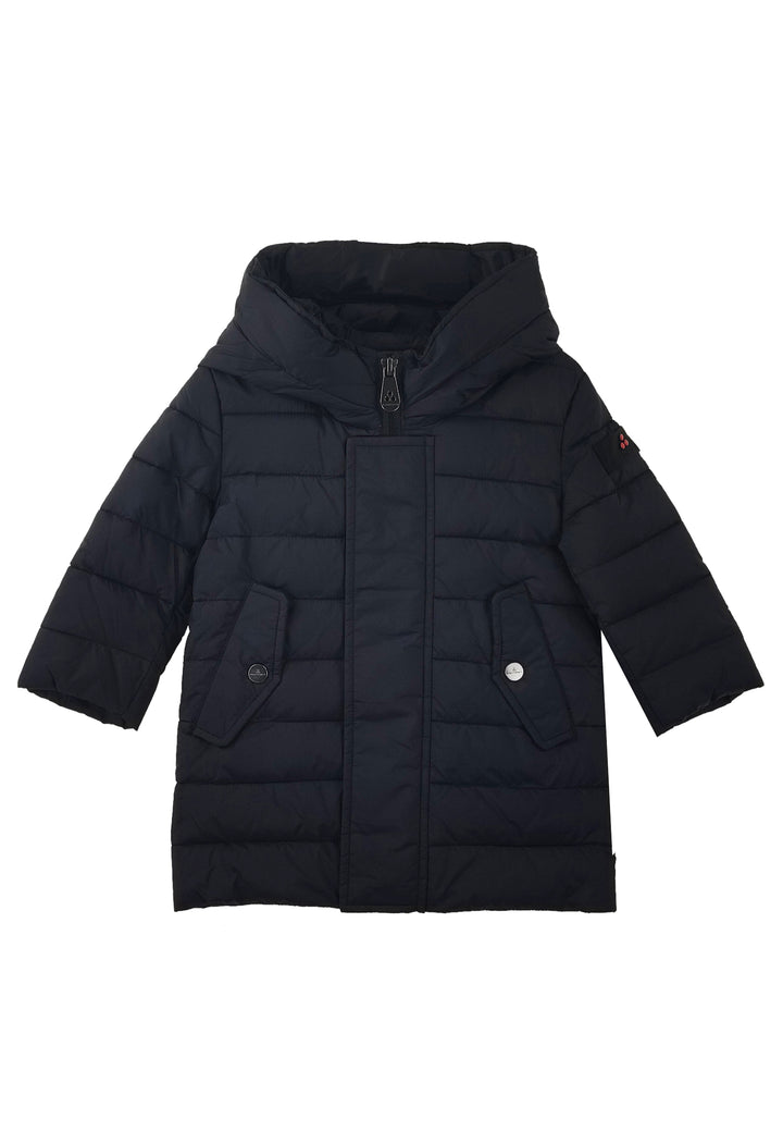 Piumino trapuntato neonato Peuterey blu in nylon