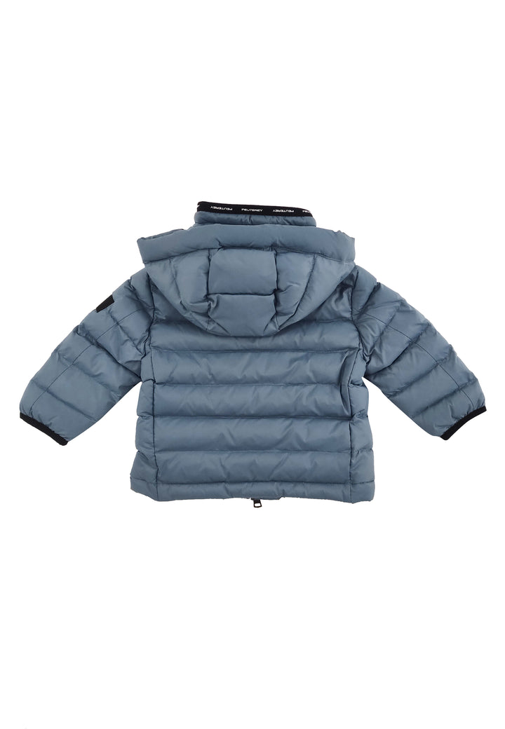 Giubbino bambino Peuterey Boggs knc baby azzurro in nylon