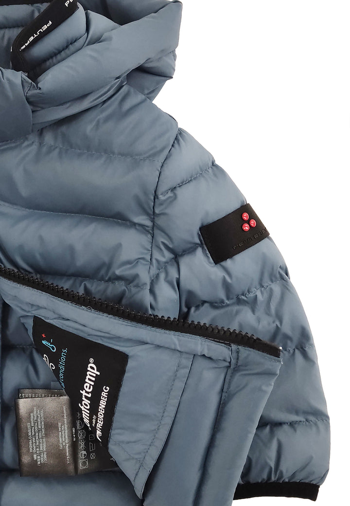 Giubbino bambino Peuterey Boggs knc baby azzurro in nylon