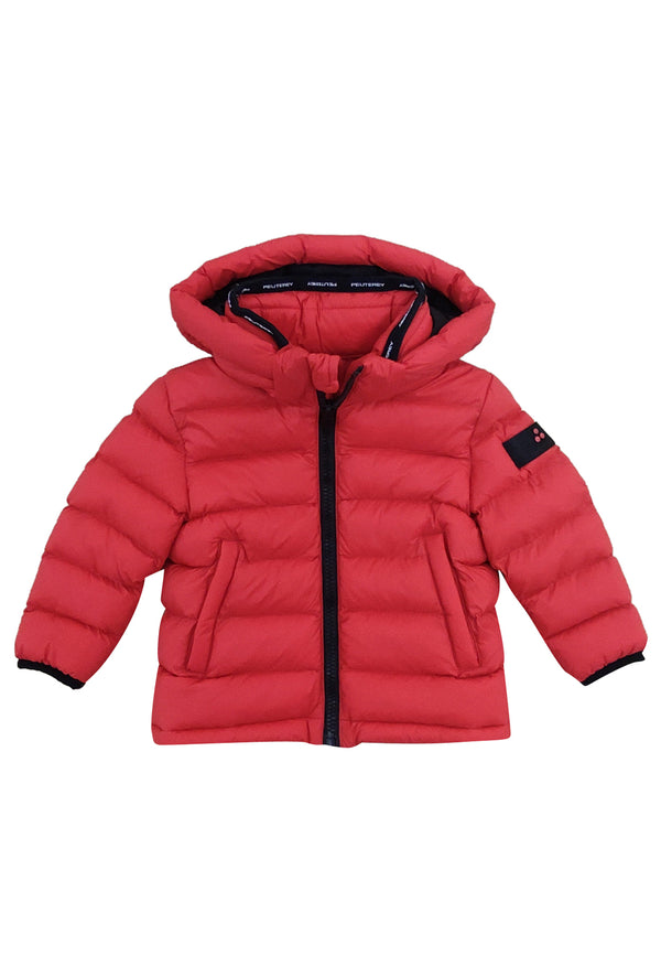Giubbino bambino Peuterey Boggs Cj rosso in nylon