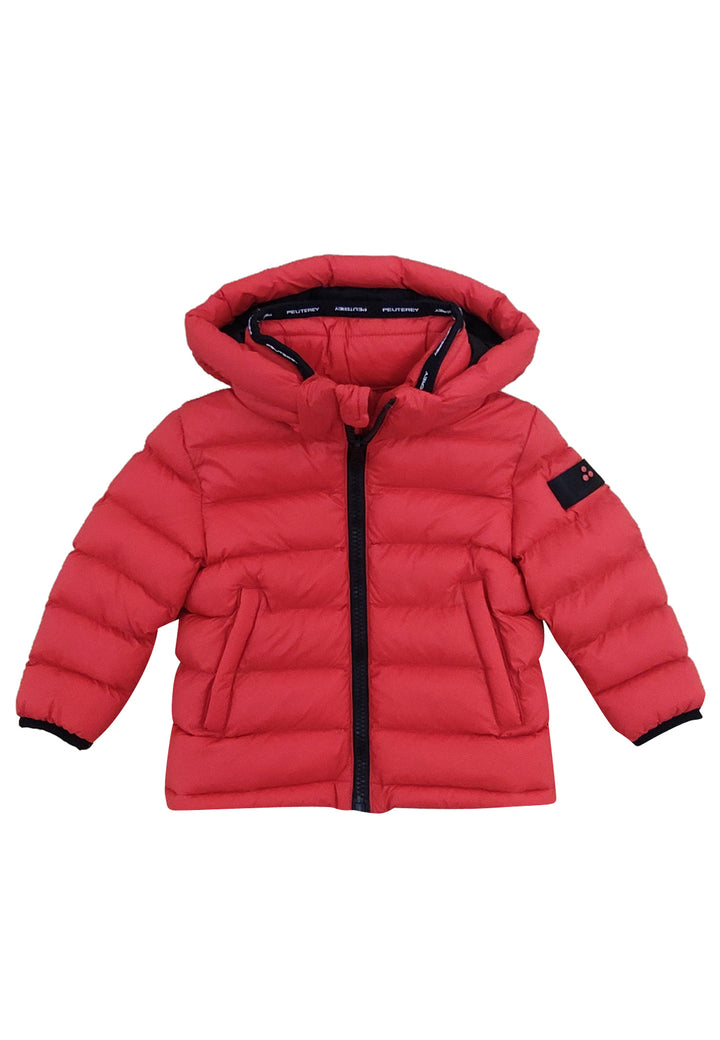 Giubbino bambino Peuterey Boggs Cj rosso in nylon