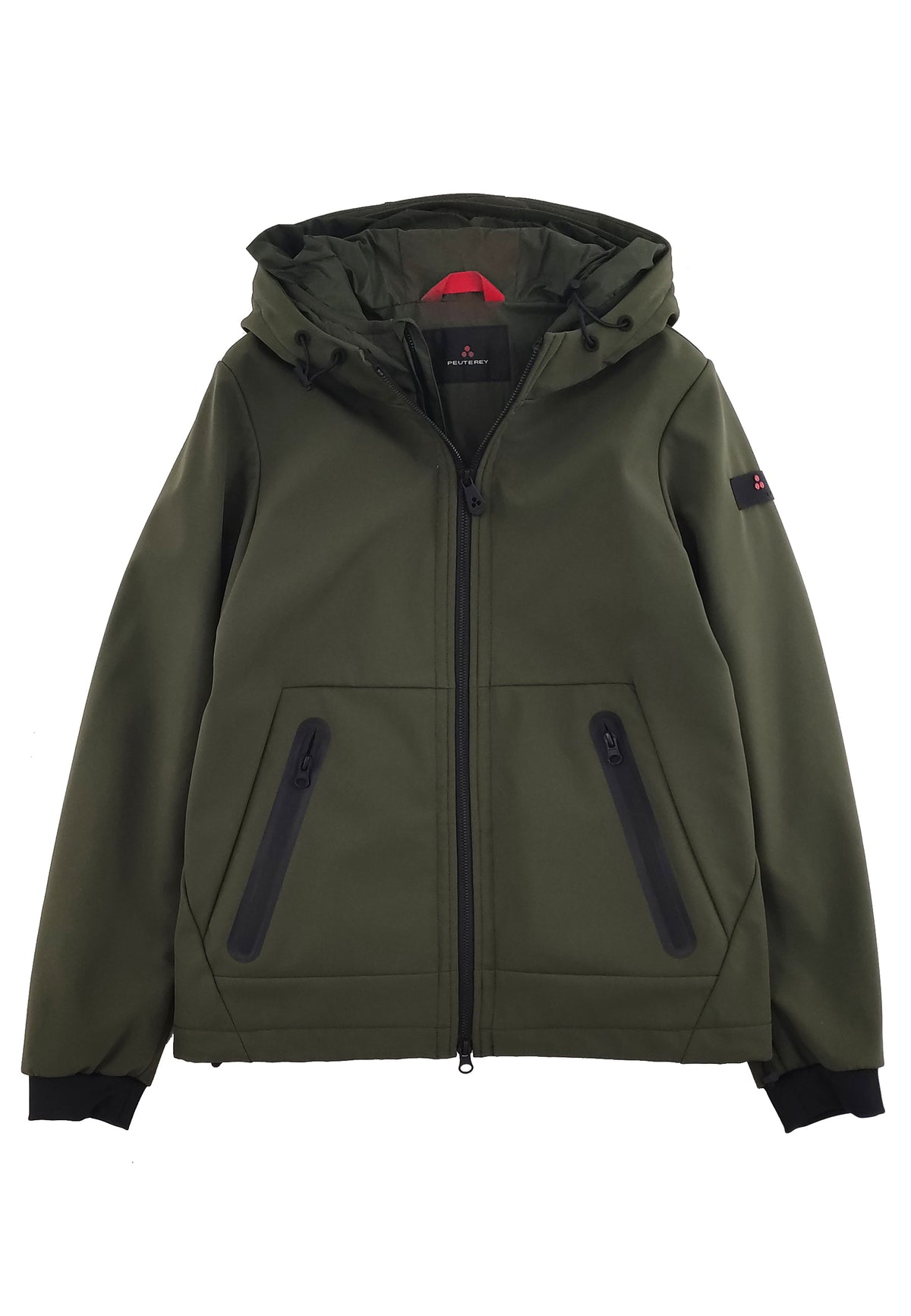 Giubbino bambino Peuterey Breme ta kid verde in nylon