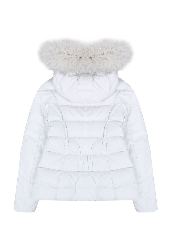 Giubbino bambina Peuterey Turmalet mqs04 fox bianco