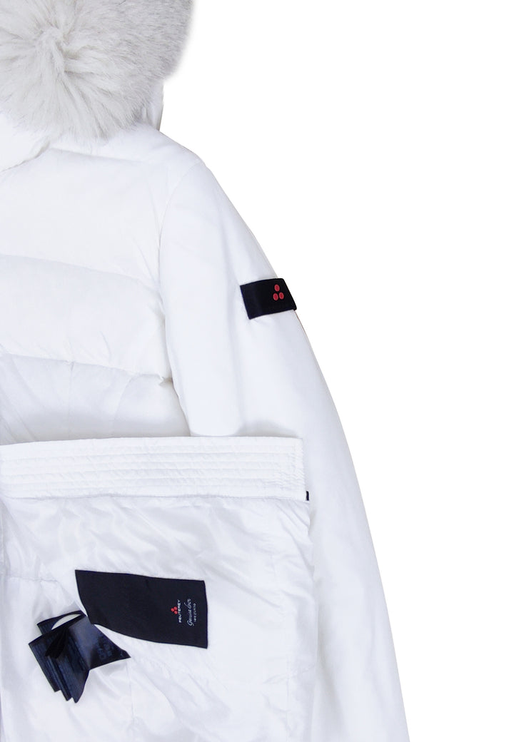 Giubbino bambina Peuterey Turmalet mqs04 fox bianco