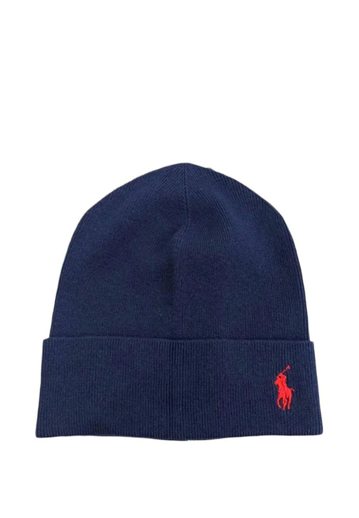 Cappello unisex Ralph Lauren blu in cotone