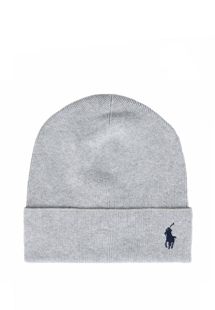 Cappello unisex Ralph Lauren grigio in cotone