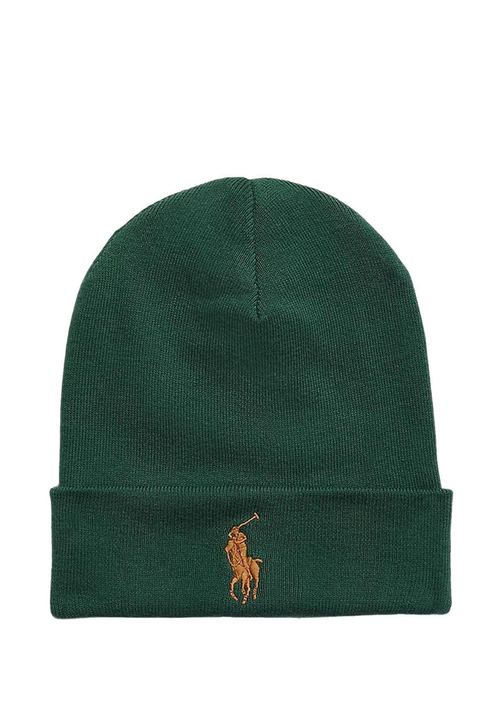Cappello unisex Ralph Lauren verde in cotone