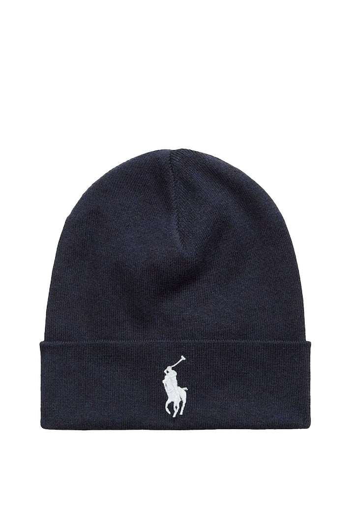 Cappello unisex Ralph Lauren blu in cotone