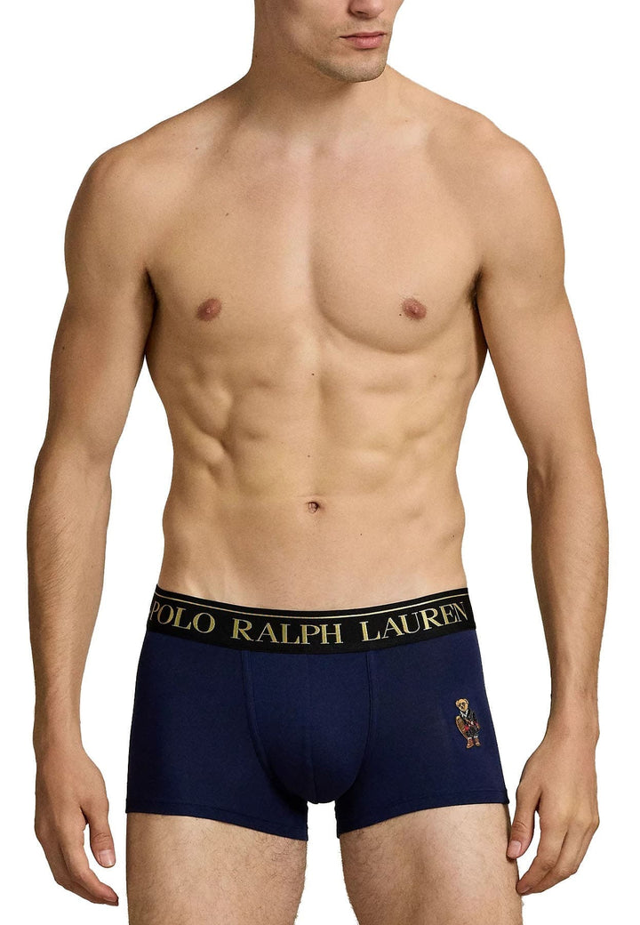 Boxer blu uomo Ralph Lauren in cotone
