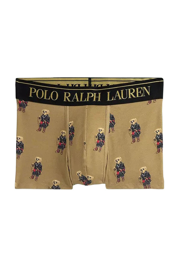 Boxer marrone uomo Ralph Lauren in cotone
