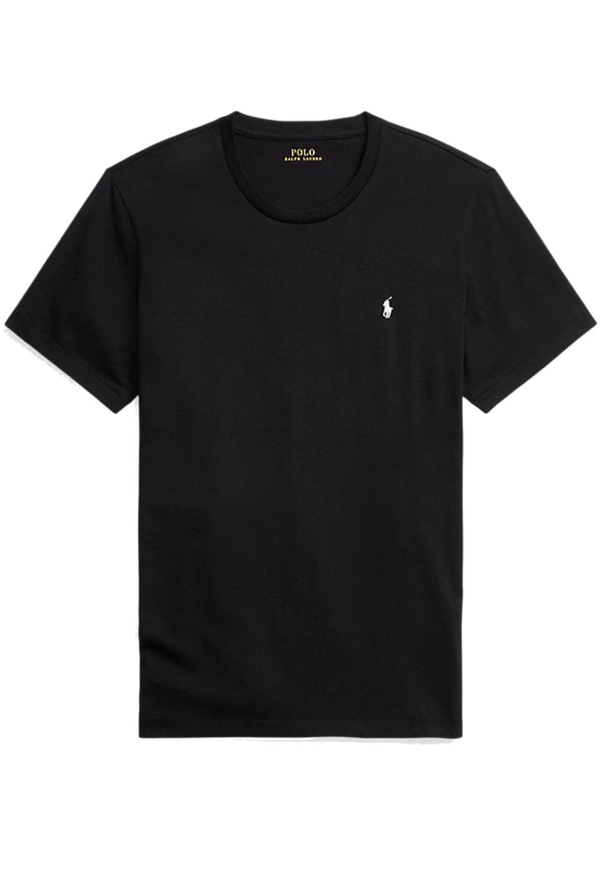 T-shirt Ralph Lauren nera unisex in cotone | ViaMonte Shop
