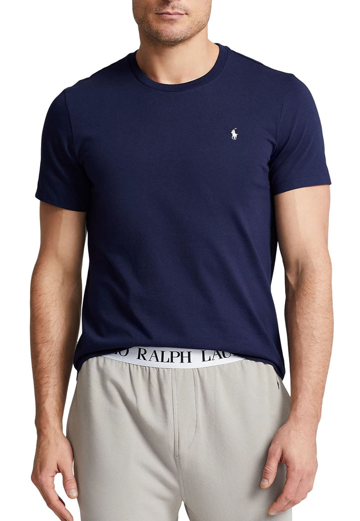 T-shirt Ralph Lauren blu unisex in cotone