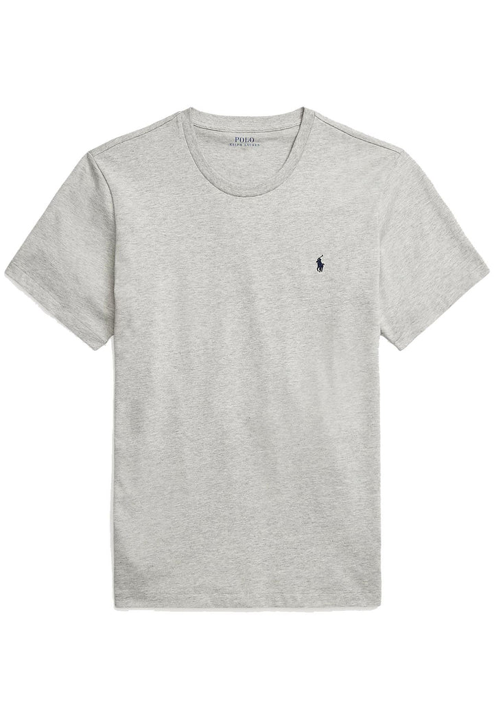 T-shirt Ralph Lauren grigio unisex in cotone