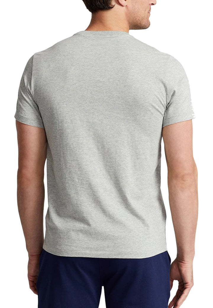 T-shirt Ralph Lauren grigio unisex in cotone