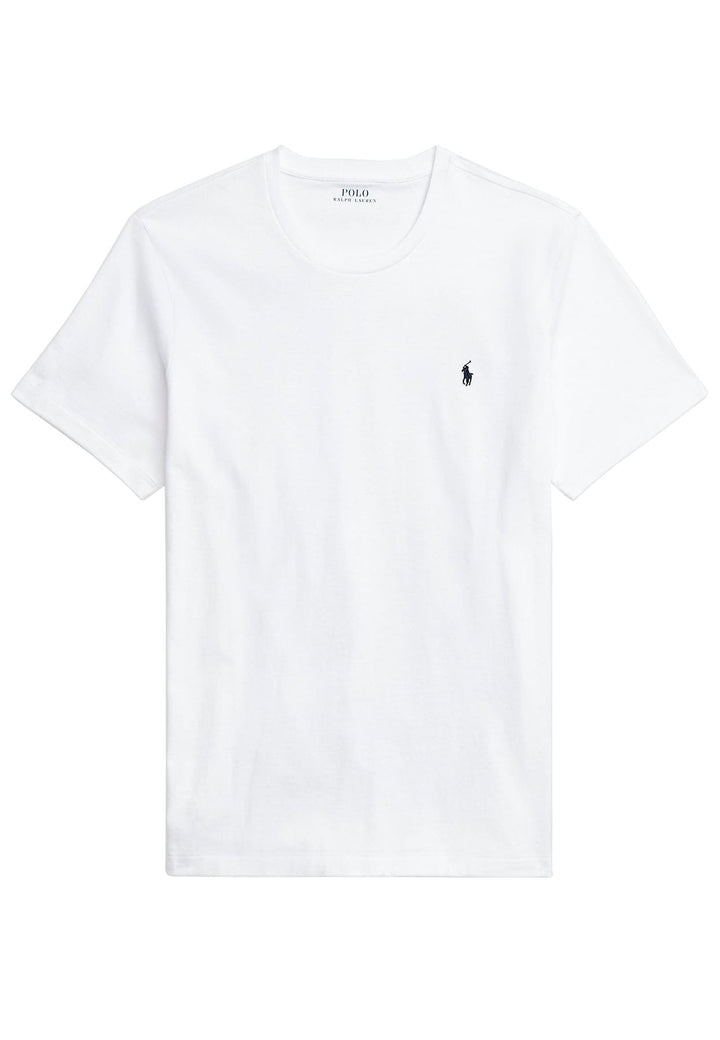 T-shirt Ralph Lauren bianca unisex in cotone