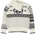 Maglia bambina Ralph Lauren panna in misto lana