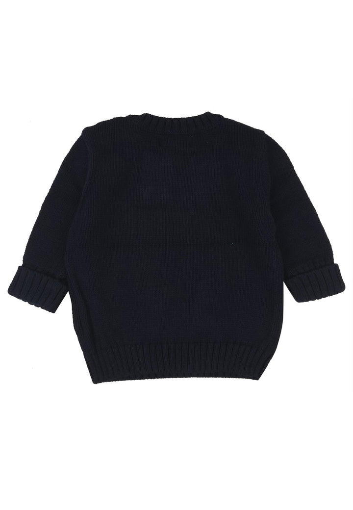 Maglia neonato Ralph Lauren blu in cotone