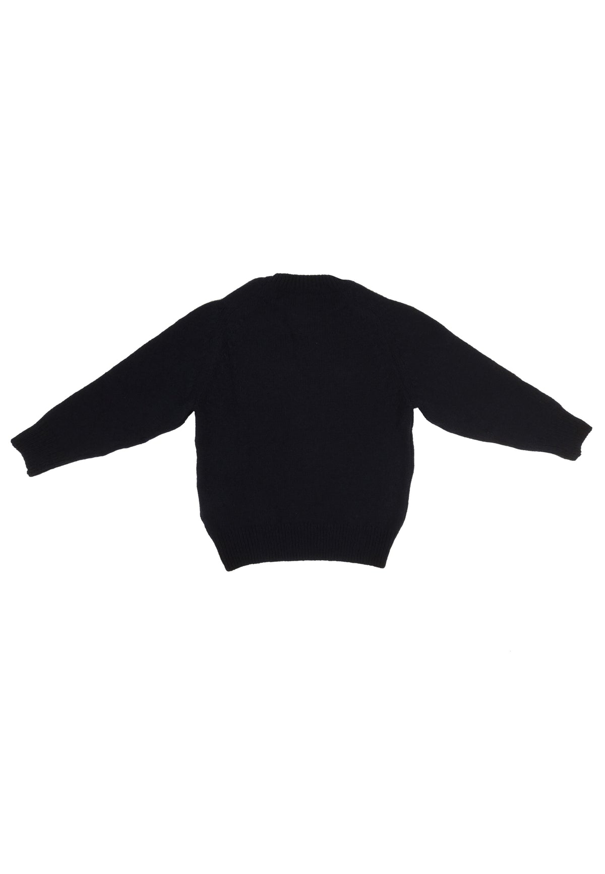 Maglia bambino Ralph Lauren blu in misto cashmere