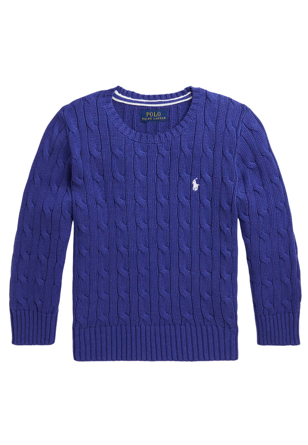 Maglia bambino Ralph Laure bluette in cotone