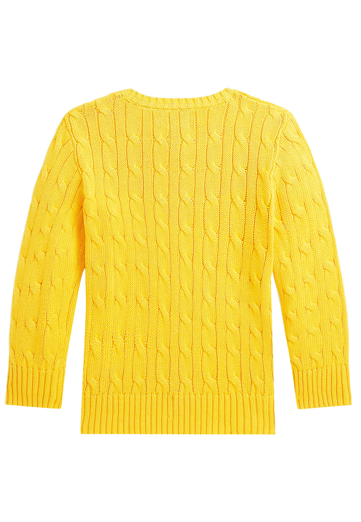 Maglia bambino Ralph Lauren gialla in cotone