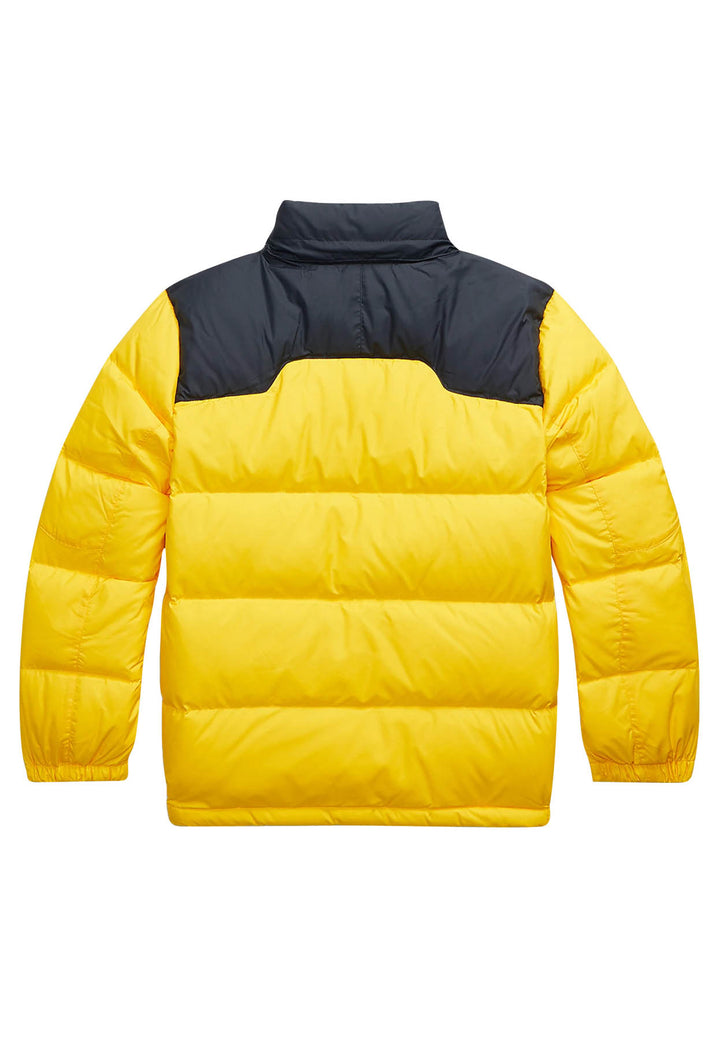 Ralph Lauren Kids giubbino giallo bambino