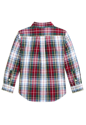 Camicia bambino Ralph Lauren multicolor in cotone