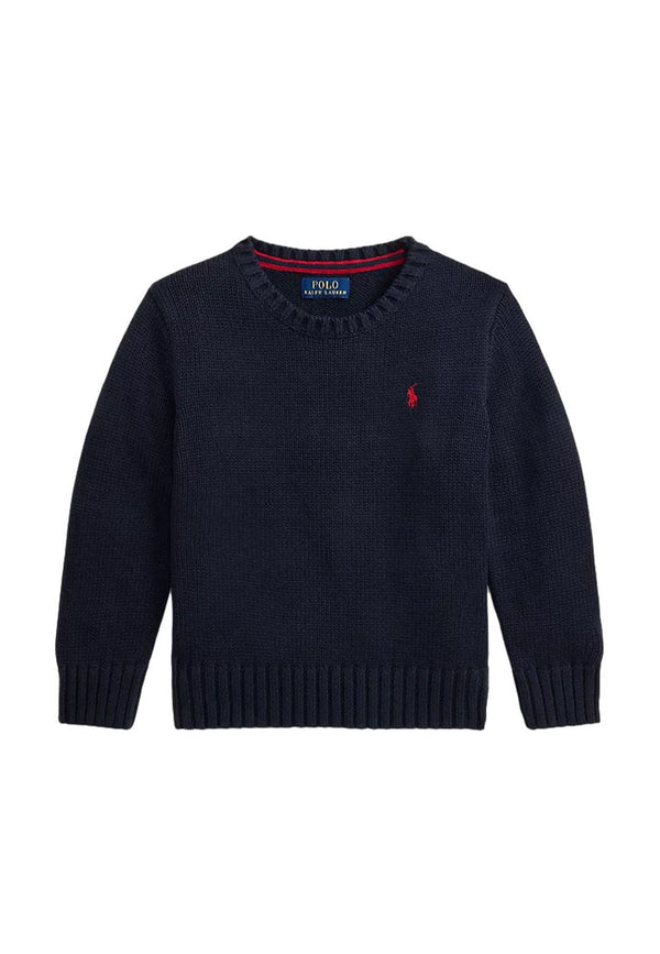 Maglia bambino Ralph Lauren blu in cotone
