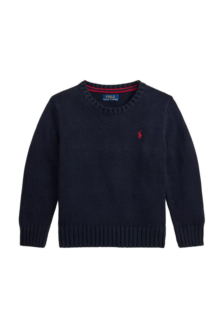 Maglia bambino Ralph Lauren blu in cotone