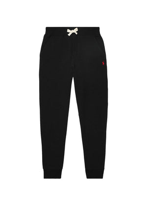 Pantalone sportivo bambino Ralph Lauren Kids nero in cotone