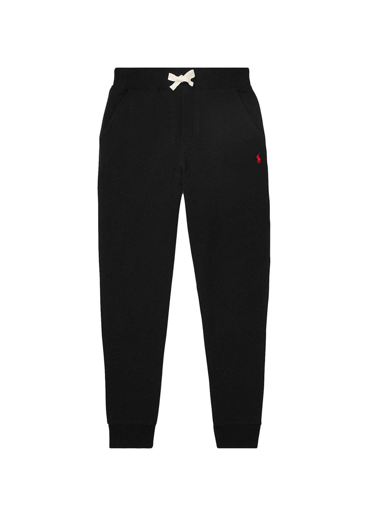 Pantalone sportivo bambino Ralph Lauren Kids nero in cotone