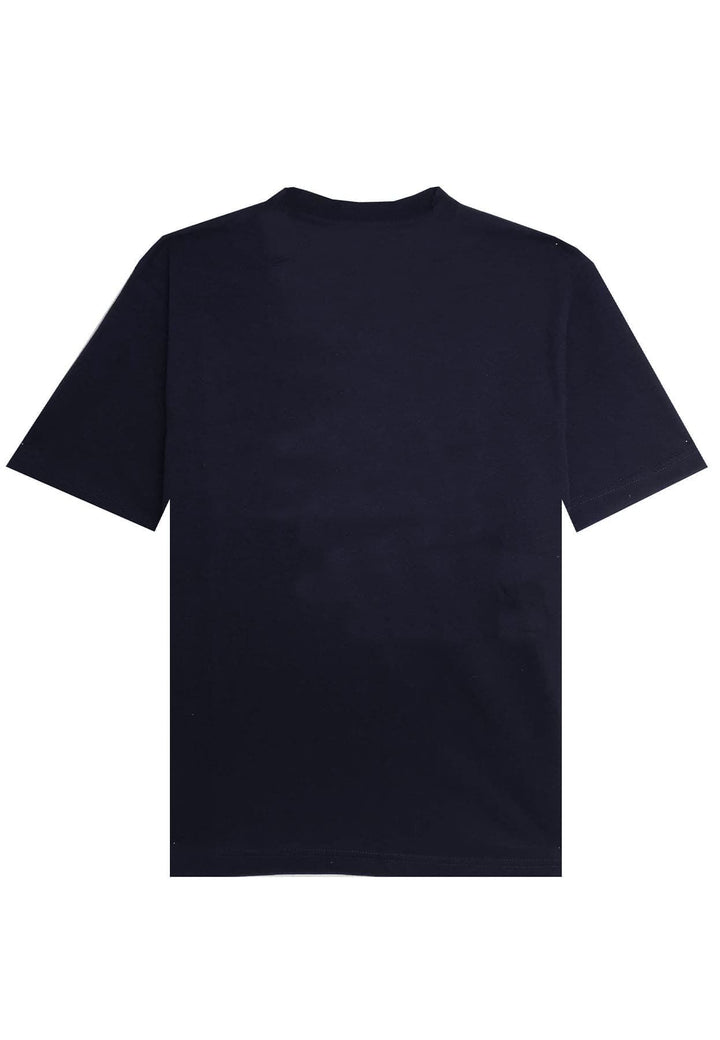 T-shirt blu Sand uomo in cotone